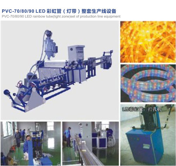 LED彩虹管擠出機(jī)、LED燈帶押出機(jī)